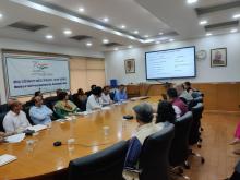 केंद्रीय मंत्री श्री पशुपति कुमार पारस ने नई दिल्ली के पंचशील भवन में स्थित #MOFPI में आयोजित एक समीक्षा बैठक की अध्यक्षता की, जिसमें 3-5 नवंबर 2023 को नई दिल्ली के प्रगति मैदान में आयोजित होने वाले आगामी मेगा फूड इवेंट @worldfoodindia पर चर्चा की गई। बैठक के दौरान मंत्रालय के वरिष्ठ अधिकारियों और @ficci_india, @EY_India तथा @investindia के प्रतिनिधियों ने माननीय मंत्री को #WorldFoodIndia2023 के समारोह की पूरी जानकारी दी।