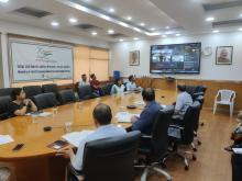 Union Minister of #MOFPI Shri Pashupati Kumar Paras chaired the Inter-Ministerial Approval Committee (IMAC) meeting on the Mega Food Park Scheme under #PMKSY at Panchsheel Bhawan in New Delhi today. The agenda of the meeting was to review the progress of Mega Food Parks.    #IYM2023