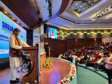 आज SUFALAM 2024 के आयोजन के दौरान केंद्रीय मंत्री श्री पशुपति कुमार पारस ने अपने सम्बोधन में कहा कि 'भारत का फूड प्रोसेसिंग क्षेत्र दुनिया के सबसे बड़े क्षेत्रों में से एक है, पिछले पाँच वर्षों में बाज़ार के आकार और राजस्व में अभूतपूर्व वृद्धि हुई है.. हमारा मंत्रालय इस क्षेत्र में उपलब्ध कई अवसरों के प्रति सचेत है और पूरी क्षमता से इसके विकास को आगे बढ़ा रहा है।'