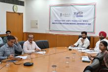 #MOFPI के केंद्रीय मंत्री श्री चिराग पासवान एवं राज्यमंत्री श्री रवनीत सिंह बिट्टू ने आज नई दिल्ली के पंचशील भवन में एक अंतर-मंत्रालयी अधिकार प्राप्त समिति (IMEC) की बैठक की अध्यक्षता की, जिसमें मंत्रालय की #PMFMEScheme की समीक्षा की गई।