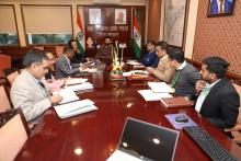 Union Minister of #MOFPI, Shri Chirag Paswan, chaired a meeting with senior officials of Ministry at Panchsheel Bhawan to discuss preparations & plans for the upcoming mega food event #WorldFoodIndia2025, scheduled to be held at Bharat Mandapam, New Delhi, from Sept 25-28, 2025. During the meeting, Hon'ble Minister emphasised making the event a grand success and enhancing India’s position as a global leader in the food processing industry.   #WFI2025  #ProcessingForProsperity