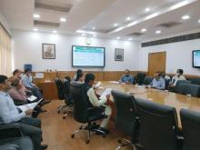 Union Minister Shri Pashupati Kumar Paras chaired the Inter-Ministerial Approval Committee meeting with the senior officials of the Ministry and reviewed the Mega Food Park scheme under the PMKSY.