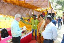MoFPI officials interacting with micro food processing enterprises