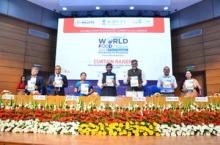 Unveiling the Flavours of India: A Curtain Raiser to #WorldFoodIndia2023   Union Minister of @MOFPI_GOI Shri @PashupatiParas and Union Minister of State Shri @prahladspatel launched the website and brochure of World Food India, today.