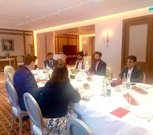 Union Minister of #MOFPI Shri Chirag Paswan had a meeting with representatives of Cooperl, Europe’s leading integrated pork producer, during his visit to France. They apprised Hon'ble Minister about their expansion plan in North Eastern India as well as the establishment of backward and forward linkages, capacity building for local industry personnel, and advancing research in animal feed and sustainable practices. Hon'ble Minister encouraged them and underlined the Indian government's efforts to promote in