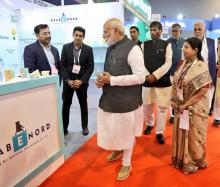 Hon'ble PM Shri @narendramodi inaugurated @worldfoodindia at Bharat Mandapam, Pragati Maidan, today.   Union Ministers Shri @PashupatiParas, Shri @PiyushGoyal, Shri @girirajsinghbjp, Shri @PRupala, Shri @prahladspatel graced the event #WorldFoodIndia2023    #FoodProcessing #IYM2023