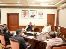 The Project Approval Committee meeting held today in the presence of Union Minister of @MOFPI_GOI Shri Pashupati Kumar Paras and Union Minister of State Shri Prahlad Singh Patel.