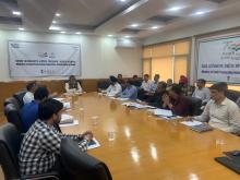 Union Minister of State for #MOFPI Shri Prahlad Singh Patel chaired a review meeting at Panchsheel Bhawan today, in which progress of #PMKSY was discussed