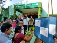 Shri Minhaj Alam, Additional Secretary, Ministry of Food Processing Industries, Government of India inaugurated the first Millet-based Common Incubation Center under the PMFME Scheme 