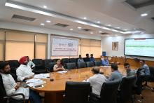 #MOFPI के केंद्रीय मंत्री श्री चिराग पासवान एवं राज्यमंत्री श्री रवनीत सिंह बिट्टू ने आज नई दिल्ली के पंचशील भवन में एक अंतर-मंत्रालयी अधिकार प्राप्त समिति (IMEC) की बैठक की अध्यक्षता की, जिसमें मंत्रालय की #PMFMEScheme की समीक्षा की गई।