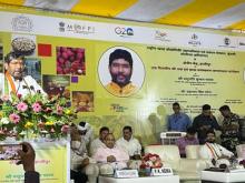 केंद्रीय मंत्री श्री @PashupatiParas ने @NiftemHaryana के क्षेत्रीय केन्‍द्र के उद्घाटन के दौरान अपने सम्बोधन में कहा कि यह केंद्र क्षमता निर्माण, प्रौद्योगिकी विस्‍तार उद्यमियों, वैज्ञानिकों एवं शिक्षाविदों के बीच समन्‍वय स्‍थापित कर खाद्य प्रौद्योगिकी का विकास करेगा। साथ ही उन्होंने अपने संबोधन में नई दिल्ली में आयोजित होने वाले @WorldFood_India में अधिक से अधिक हिस्सा लेने हेतु सभी को आमंत्रित भी किया।