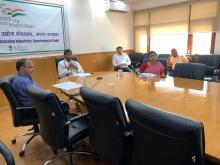 Union Minister Shri Pashupati Kumar Paras chaired an Inter-Ministerial Approval Committee (IMAC)  meeting on Operation Greens under Pradhan Mantri Kisan Sampada Yojana (#PMKSY). The long-term proposals under the scheme were discussed in detail in the meeting.