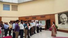 Secretary FPI, Smt. Anita praveen administered honesty and Integrity Pledge to the officials of the @MOFPI_GOI during the observance of #VigilanceAwarenessWeek2022.