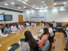  Union Minister of #MOFPI Shri @PashupatiParas chaired an Inter-Ministerial Empowered Committee (IMEC) meeting at Panchsheel Bhawan today to review the projects under #PMFMEScheme.  #AKAM #WFI2023 #IYM2023