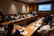 केंद्रीय खाद्य प्रसंस्करण उद्योग मंत्री श्री चिराग पासवान ने आज भारत मंडपम का दौरा कर 19-22 सितंबर, 2024 को आयोजित होने वाले आगामी मेगा फूड इवेंट @worldfoodindia की तैयारियों का जायजा लिया। केंद्रीय मंत्री जी ने मंत्रालय के अधिकारियों, FICCI और इन्वेस्ट इंडिया के प्रतिनिधियों को इस ग्लोबल फूड इवेंट को वैश्विक स्तर पर सफल बनाने में कोई कसर न छोड़ने के निर्देश दिए।