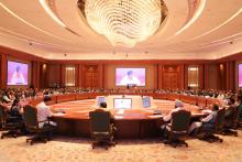 A high-level CEO Roundtable, organised by #MOFPI, was co-chaired by Union Minister of Commerce & Industry, Shri Piyush Goyal and Union Minister of MoFPI, Shri Chirag Paswan at Bharat Mandapam, New Delhi today. The event focused on promoting investment and improving the Ease of Doing Business, attracting participation from over 100 CXOs. The roundtable also featured  MoS for MoFPI, Shri Ravneet Singh Bittu, Shri TG Bharath, Minister of Industries and Commerce from Andhra Pradesh & Shri Raghavji Patel, Minist