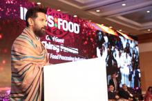 Union Minister of #MOFPI Shri Chirag Paswan inaugurated the 8th Edition of #Indusfood2025, Asia’s premier annual F&B trade exhibition, today at India Exposition Mart Ltd, Greater Noida. The 3-day event, with 1,800 exhibitors & participants from 130 countries, is celebrating India’s F&B excellence.   In his inaugural address, Hon'ble Minister emphasized that processed food is the future. With rising demand, immense growth potential awaits. Together, we will make India a leader in processed food exports, cont