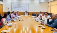 Project Approval committee meeting of #PMKSY Scheme held today under the Chairmanship of Hon’ble Minister Sh Pashupati kumar Paras, MOFPI. The proposal of Operation Green Scheme, #CEFPPC Scheme, Cold Chain Scheme were discussed.
