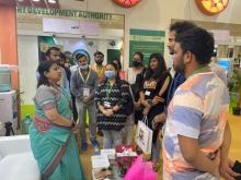 आहार 2022 में मोफ्पी पवेलियन की कुछ झलकियां