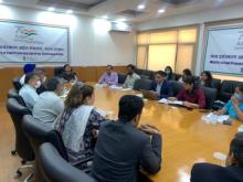 मंत्रालय की सचिव, श्रीमती अनीता प्रवीन ने उद्योग और खाद्य प्रसंस्करण क्षेत्र के समग्र और मजबूत विकास सुनिश्चित  करने हेतु खाद्य प्रसंस्करण क्षेत्र में अग्रणी खाद्य कंपनियों के प्रतिनिधियों साथ एक गोलमेज बैठक की अध्यक्षता की।