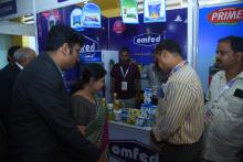 Smt. Anita Praveen, Secretary, Ministry of Food Processing Industries, Government of India interacting with PMFME Scheme beneficiaries and micro food processing enterprises 