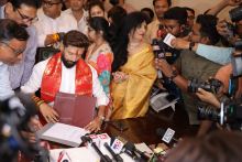 Union Minister Shri Chirag Paswan  took charge as the Minister of Food Processing Industries at Panchsheel Bhawan, New Delhi, today.