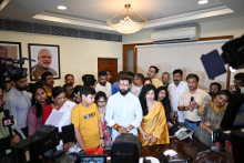 Union Minister Shri Chirag Paswan  took charge as the Minister of Food Processing Industries at Panchsheel Bhawan, New Delhi, today.