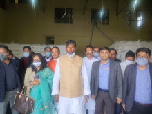 केंद्रीय मंत्री श्री पशुपति कुमार पारस जी ने मणिपुर दौरे पर इम्फाल में, प्रधानमंत्री किसान संपदा योजना (#PMKSY) की 'मेगा फू़ड पार्क योजना' के तहत स्थापित 'निलकुठि फ़ूड पार्क' में खाद्य प्रसंस्करण उद्योग के इकाइयों का जायज़ा लिया व कार्य पद्धति व कार्यप्रगति की समीक्षा की।