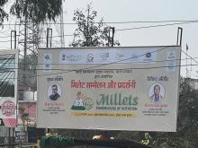 Millet Mahotsav organized in Mandla, Madhya Pradesh from 21 st -22 nd January 2023 by Ministry of Food Processing Industries as part of the International Year of Millets 2023 celebrations.