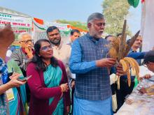 मध्यप्रदेश के मंडला में 21 से 22 जनवरी 2023 तक बाजरा महोत्सव का आयोजन अंतर्राष्ट्रीय बाजरा वर्ष 2023 समारोह के हिस्से के रूप में खाद्य प्रसंस्करण उद्योग मंत्रालय।