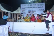 22 से 23 जनवरी तक आंध्र प्रदेश के विजयनगरम में बाजरा महोत्सव का आयोजन बाजरा 2023 के अंतर्राष्ट्रीय वर्ष के हिस्से के रूप में खाद्य प्रसंस्करण उद्योग मंत्रालय द्वारा 2023 समारोह।