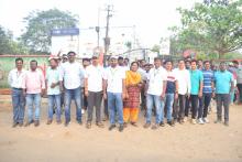 आंध्र प्रदेश के विजयनगरम में 20 जनवरी को एक कारण से 2 किमी मैराथन का आयोजन किया गया बाजरा को बढ़ावा देने के लिए